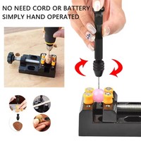 SHGO-Flat Table Vice Drill Press Mini Bench Clamp - Adjustable Vise For DIY Jewelry, Walnut Nuclear Drilling, Carving Tool