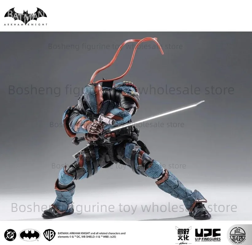 الأصلي LPZZ Rouno Cueure DC002 1/12 فارس Deathstroke في المخزون أنيمي عمل جمع أرقام نموذج اللعب