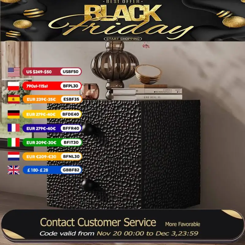 

Luxury Aesthetic Bedside Table Organizer Modern Black Dressers Bedside Table Sideboards Girls Mesitas De Noche Furniture