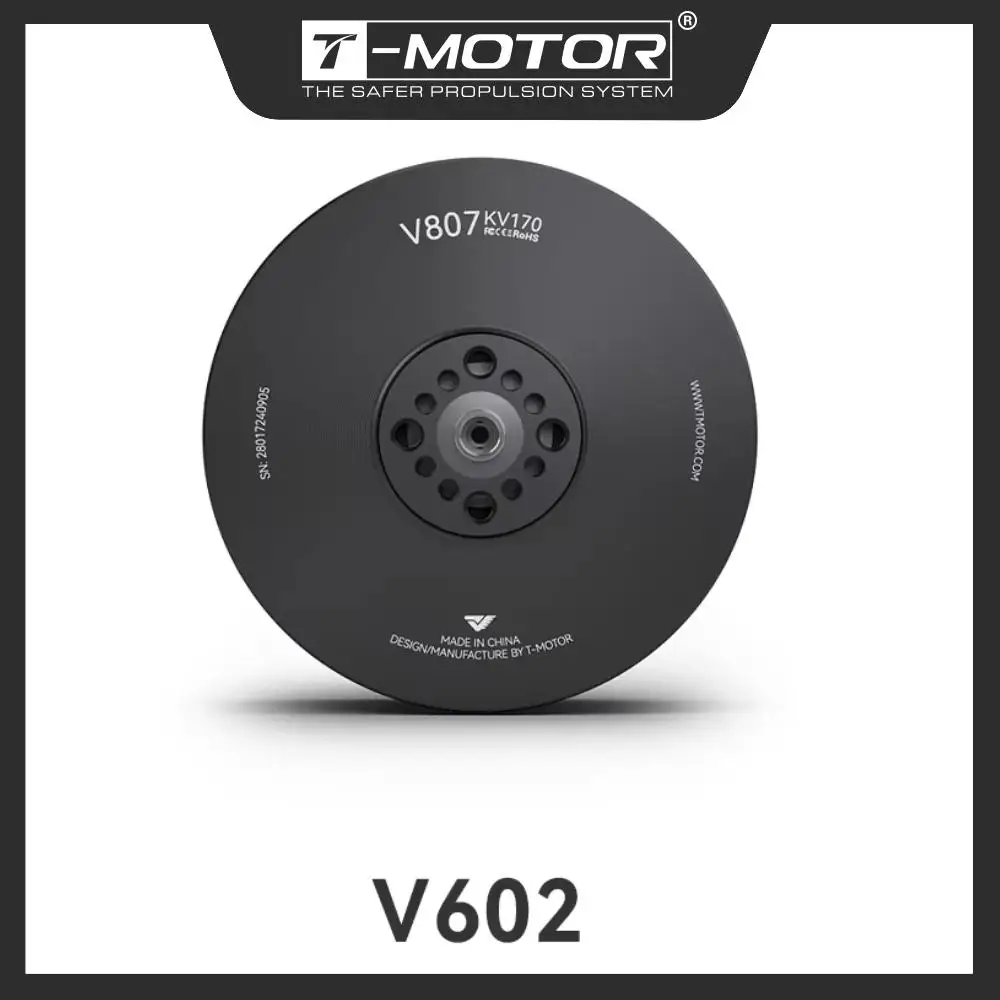 

T-MOTOR V807 KV170 12S Vtol Brushless Drone Motor Light Tidy motor MAX Power 6800W for Drone UAV Rotor drone DIY parts Helicopt
