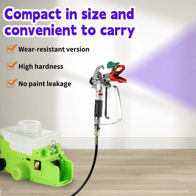 High-Pressure Cordless Backpack Sprayer, 6-Level Adjustable Pressure Spray Gun, No Leakage Design Portable Painting Tool