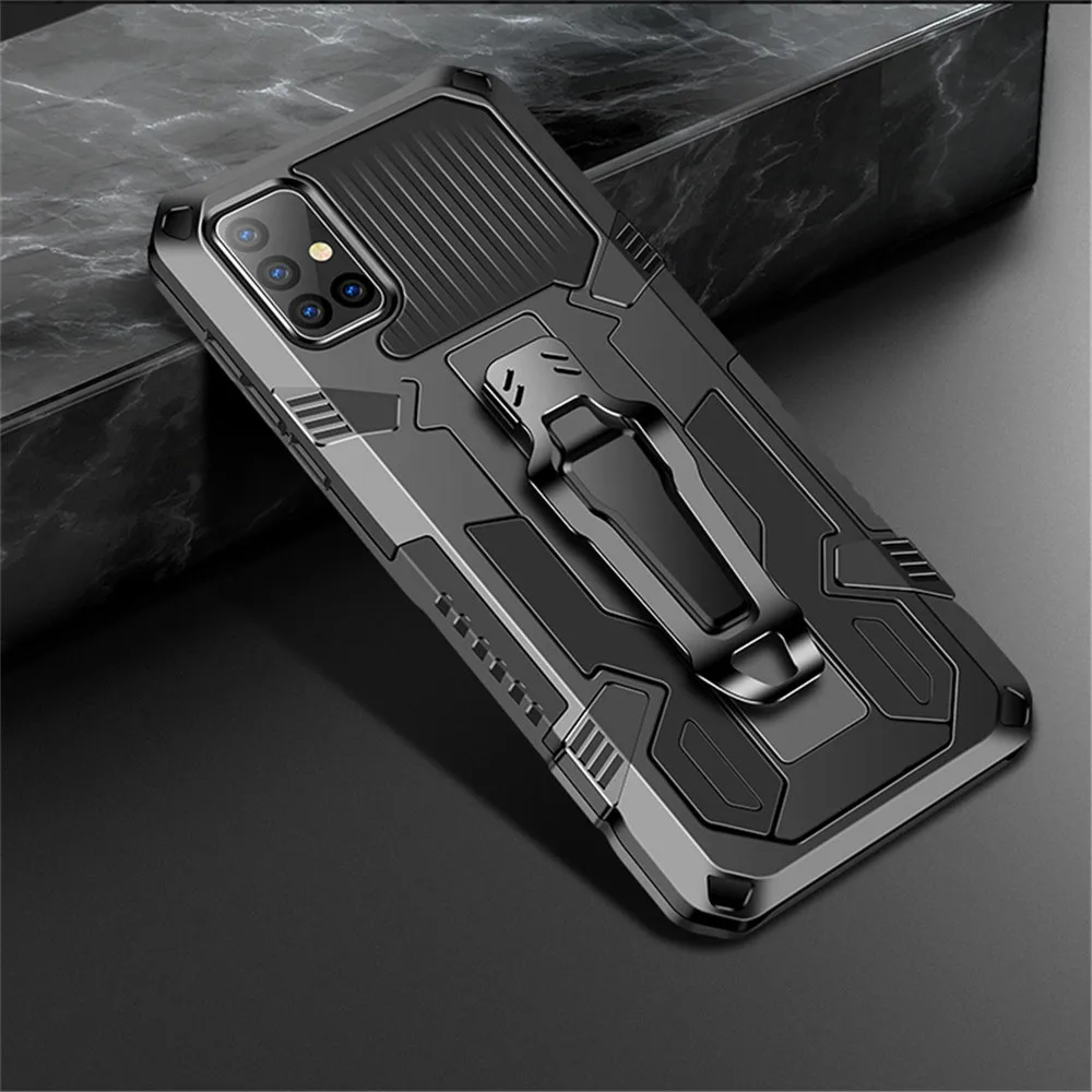 Shockproof Case For Samsung Galaxy A51 A71 A31 A41 A10 A20 A30 A50 A70 A21 S S20 FE Note 20 Ultra Rugged Hybrid Stand Back Cover