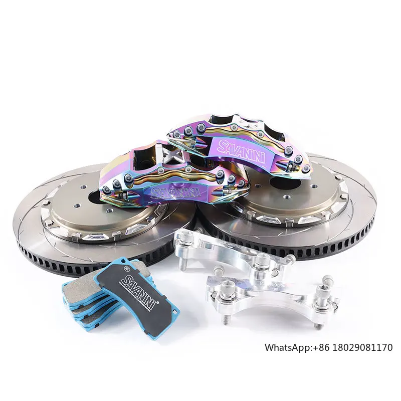 

SAVANINI Aluminum Anodizing 6 Piston Caliper Big Brake Kit for Audi Q3(F3B) 6pot Front Wheel