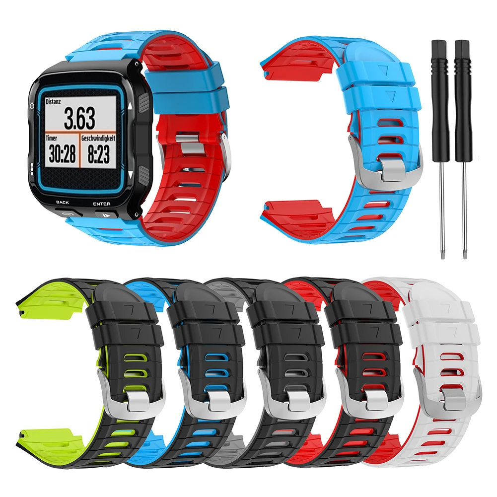 Smart Watch Replacement Band Smart Accessories Silicone Strap Adjustable Sports for Garmin Forerunner 920XT