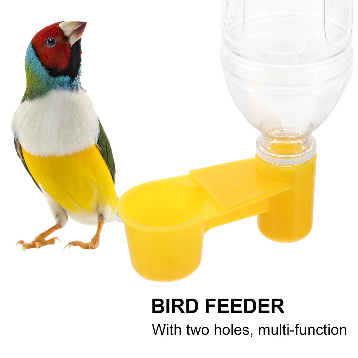 

10Pcs Birds Water Feeder Cup Durable Washable Multi Function Parrot Finch Lovebird Water Bowl Birds Waterer Parrot Feeder
