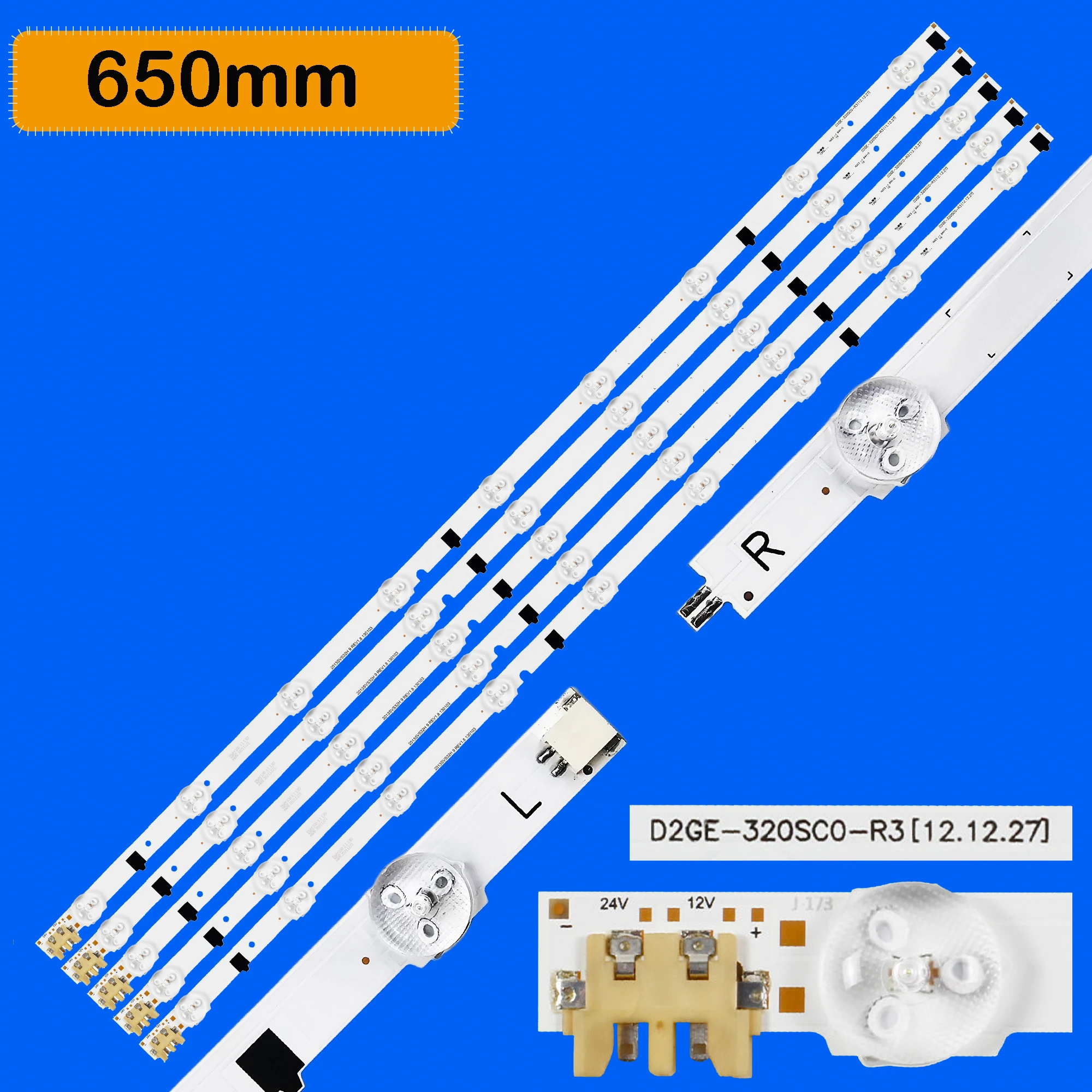 Фото Светодиодная лента подсветки для UE32F5030AW UE32F5300AW UE32F5300AK UE32F4510AK UE32F4500AK UE32F5005AK UE32F6800 UE32F5300