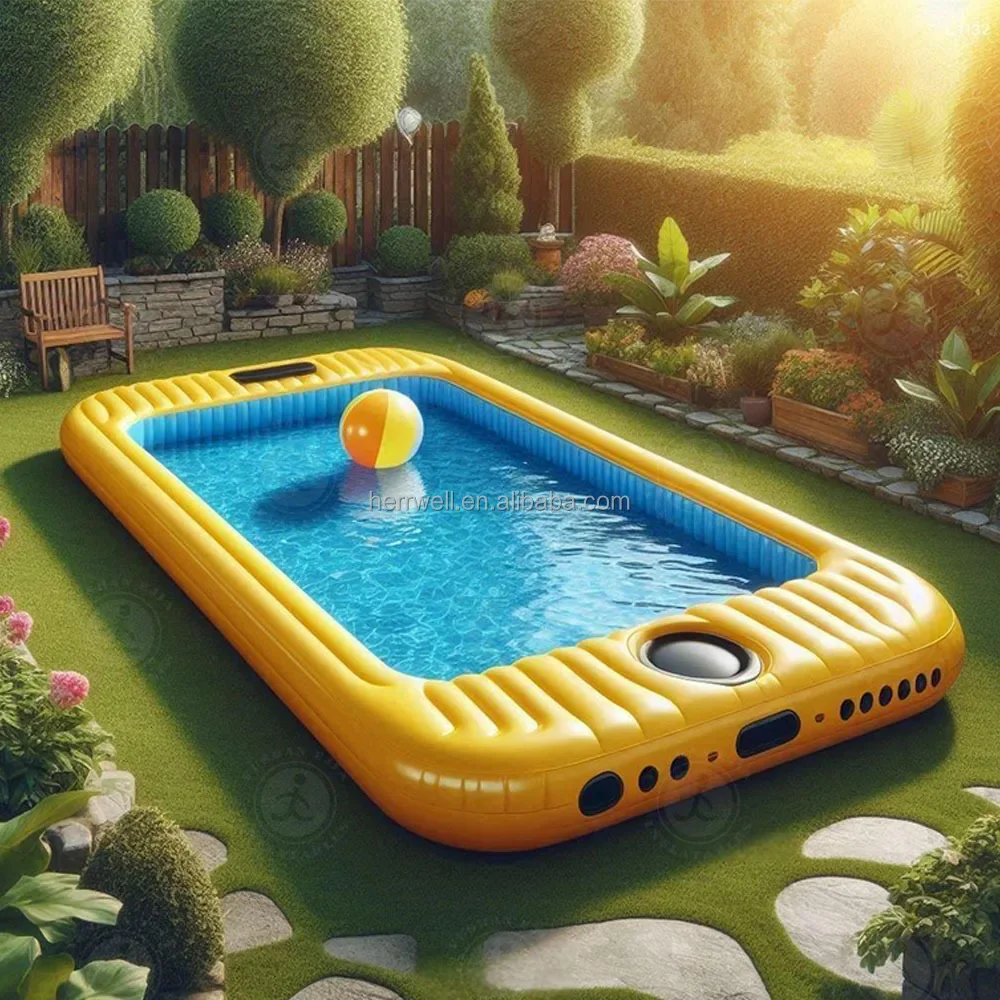 CECommercial Customized Inflatable Sofa Pools Swimming Pool With Sofa Portable Pool  Sofa for Yard Play Games