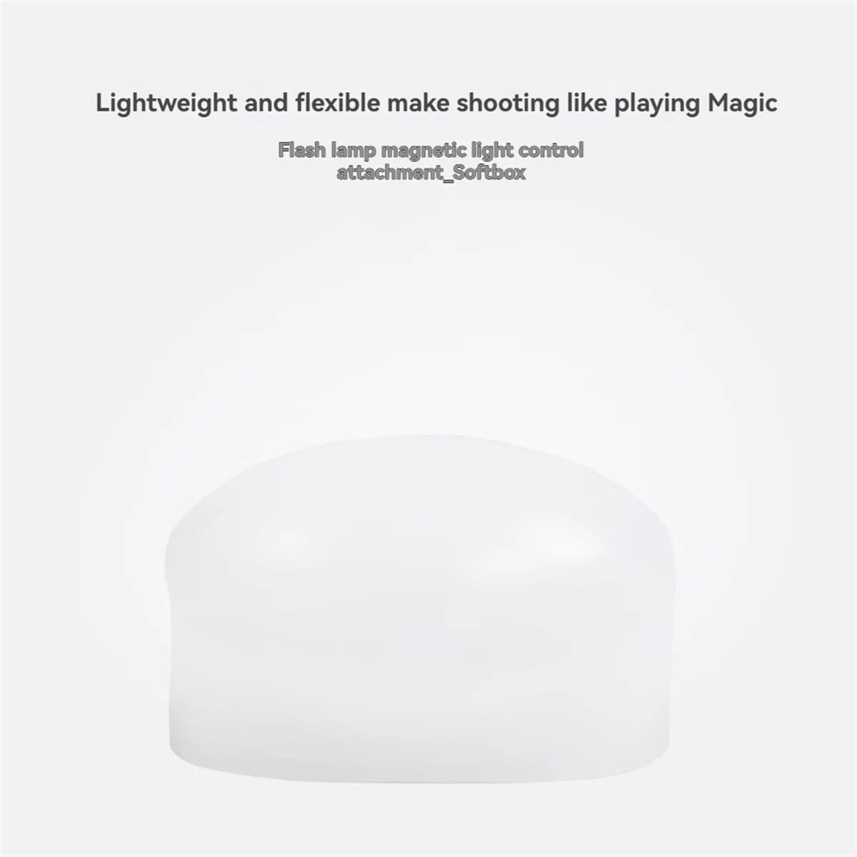 Hot sale Silicone Sphere Flash Diffuser for Enhances Photography Lighting Rubber Material Easy to Use