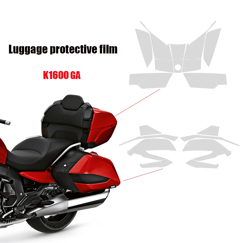 

K1600GA Защитная пленка для багажа для BMW K1600 Grand America Guide K1600ga ТПУ PPF Боковая коробка Устойчивая к царапинам защитная пленка