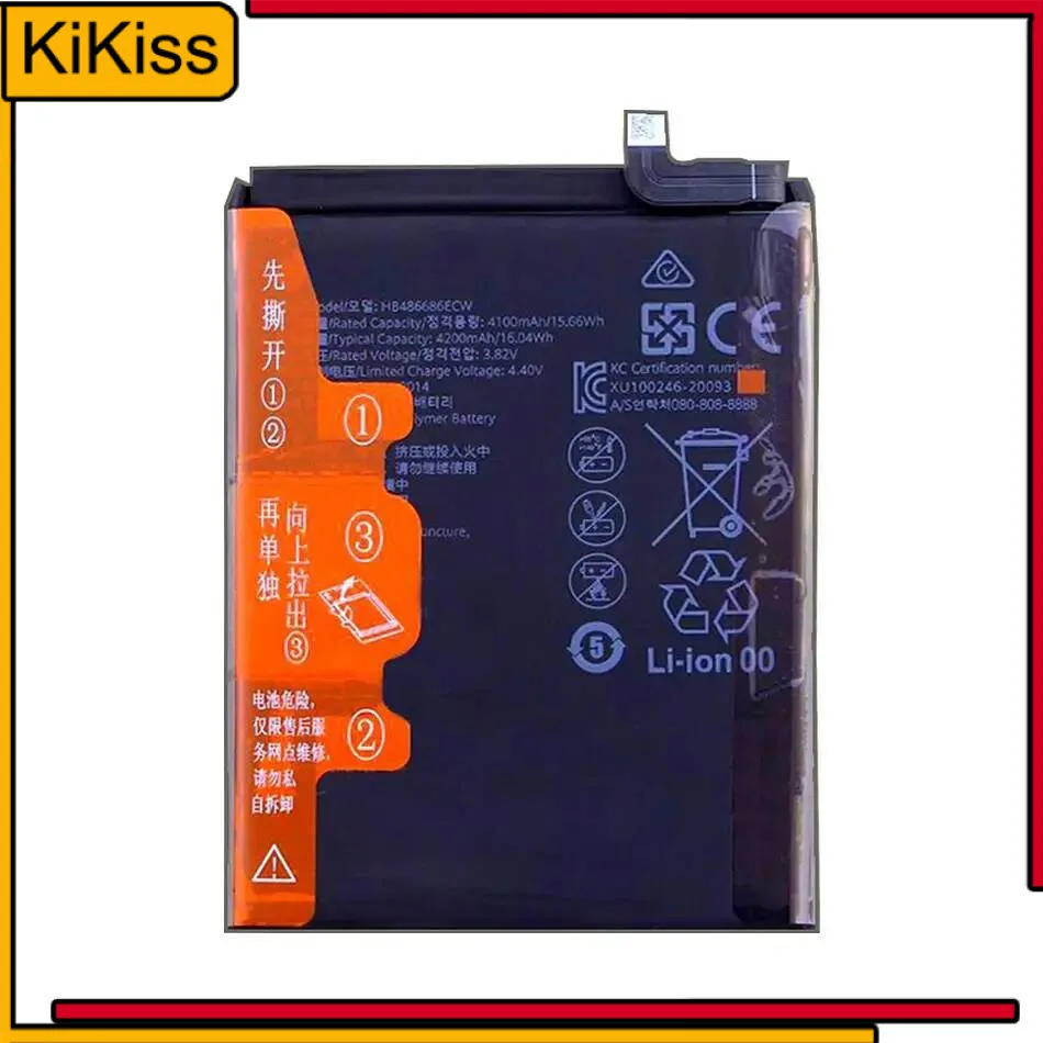 

Mobile Phone Battery HB486686ECW 4200Mah For Huawei Y9A Enjoy 20 Plus 5G Frl-22 Frl-23 Frl-An00a
