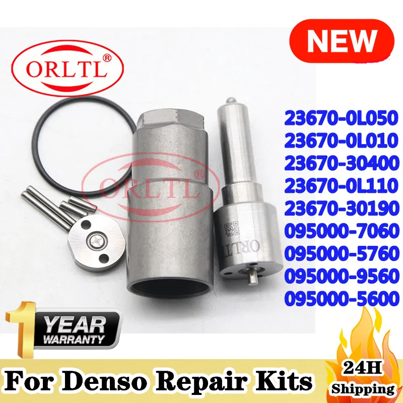 Injector Repair kits For DENSO 23670-0L050 095000-5600 23670-30400 23670-0L110 23670-30190 095000-7060 095000-5760 095000-9560