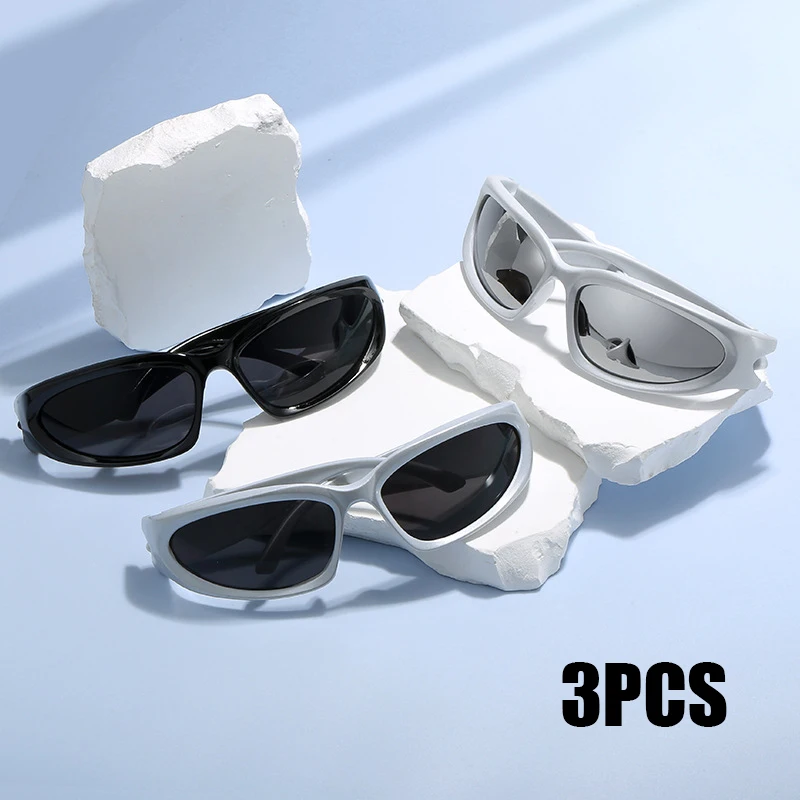 

Солнцезащитные очки в стиле панк, модные мужчины и женщины, уличная фотография знаменитостей в Интернете, функциональный стиль, европейский стиль