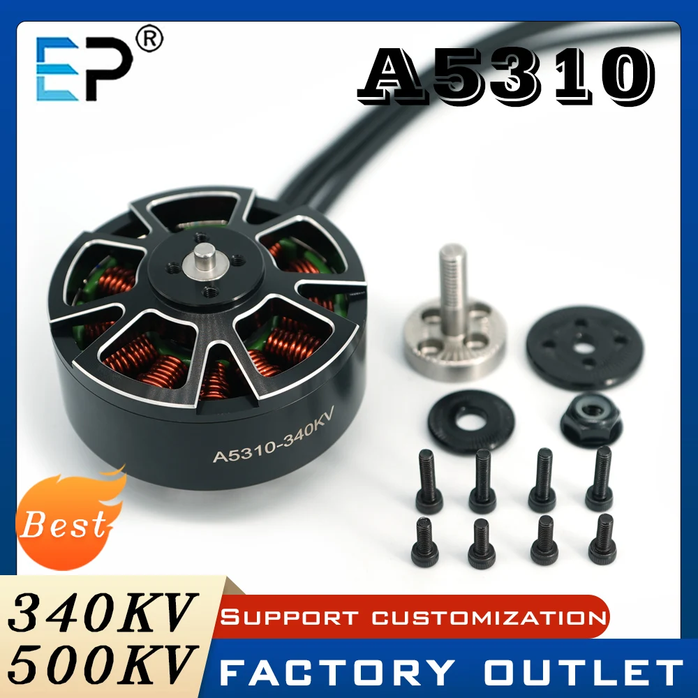 E‑Power 5310 Short‑Shaft Brushless Motor 340KV 500KV Professional FPV Drone Motor For Aerial Photography RC Multicopter Parts