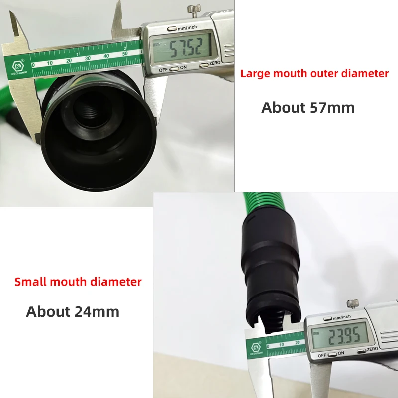 Apropriado para festool mirka elétrica máquina de lixar moagem a seco e máquina de polimento balde poeira tubo de vácuo ar