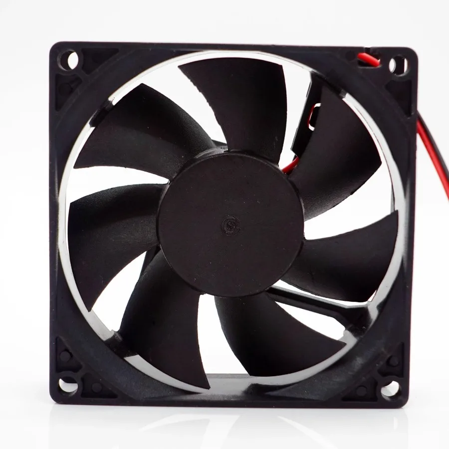 1PCS for  D80BM-24 8025 DC24V 0.14A 8CM 2-Wire Dual Ball Inverter Cooling Fan