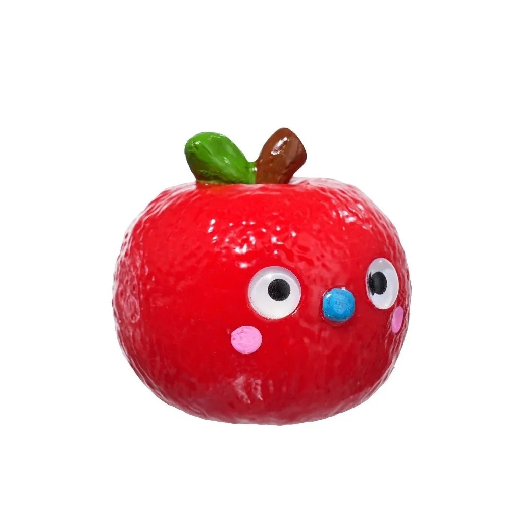 Slow Rising Christmas Pinch Toy Squeeze Cartoon Soft Rubber Decompression Toy with Base TPR Santa Claus Squishy Toy Collectible