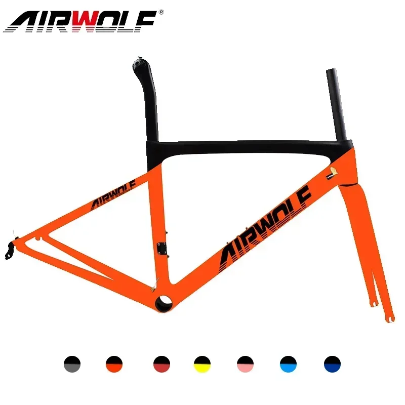 

T1000 Carbon Bike Frame 700*25c Carbon Road Frame UD Road Carbon Bike Frame 130*9mm Quick Release V Brake Bicycle