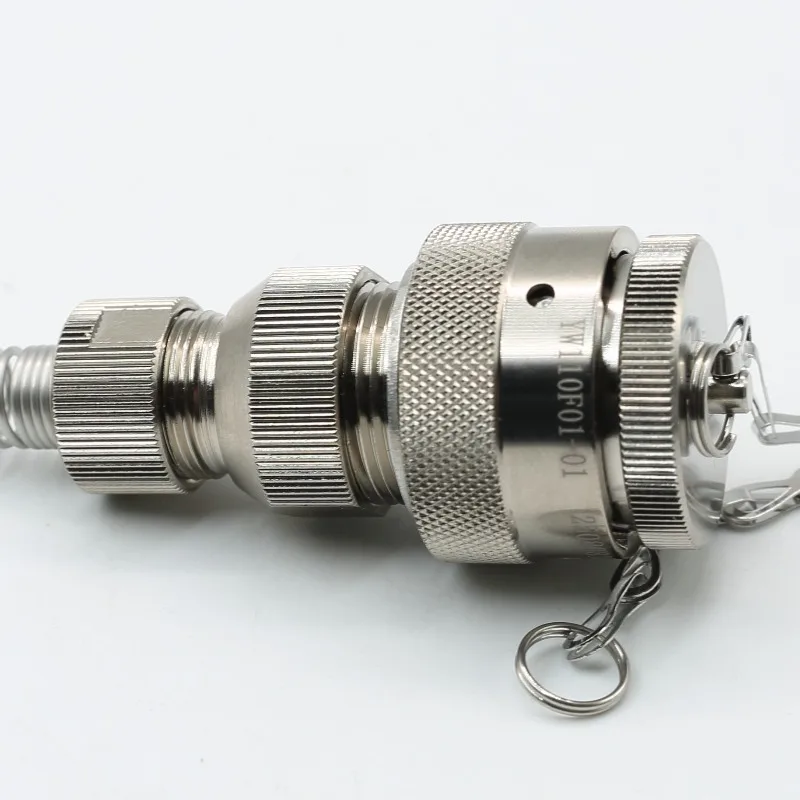 YW connector YW series YW11F01-01 RJ45 round electrical connector, plug socket, network port connection