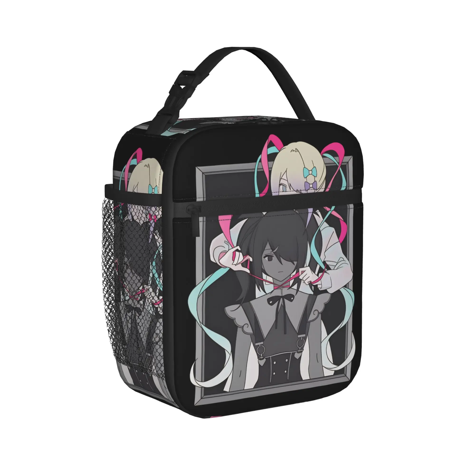 Needy Streamer Overload Lunch Bag Video Gam Lunch Box Picnic Portable Thermal Tote Handbags For Unisex Oxford Cooler Bag