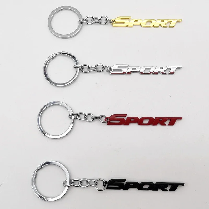 Car Keychain Key Rings for Toyota Sport 4runner Levin Rav4 Tundra Land Cruiser Tacoma Prado Yaris Vios Auris Auto Keyrings