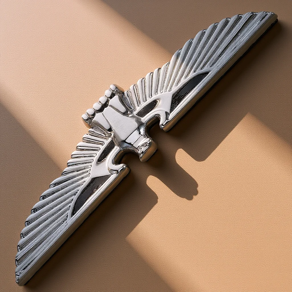 

Metal Eagle Car Decal 3D Durable Auto Sticker For Suv Truck Hood Window Decoration Car Stickers For Men