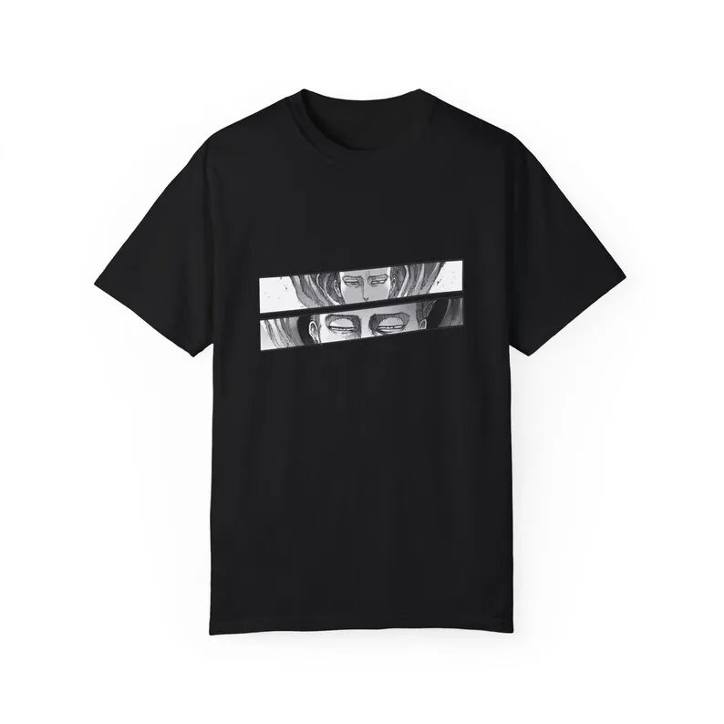 Levi Shirts  Attack on Titan TShirt  Shingeki Shirt Shirt Anime  Unisex T-shirt  Retro Anime Shirt  Minimalistic Design