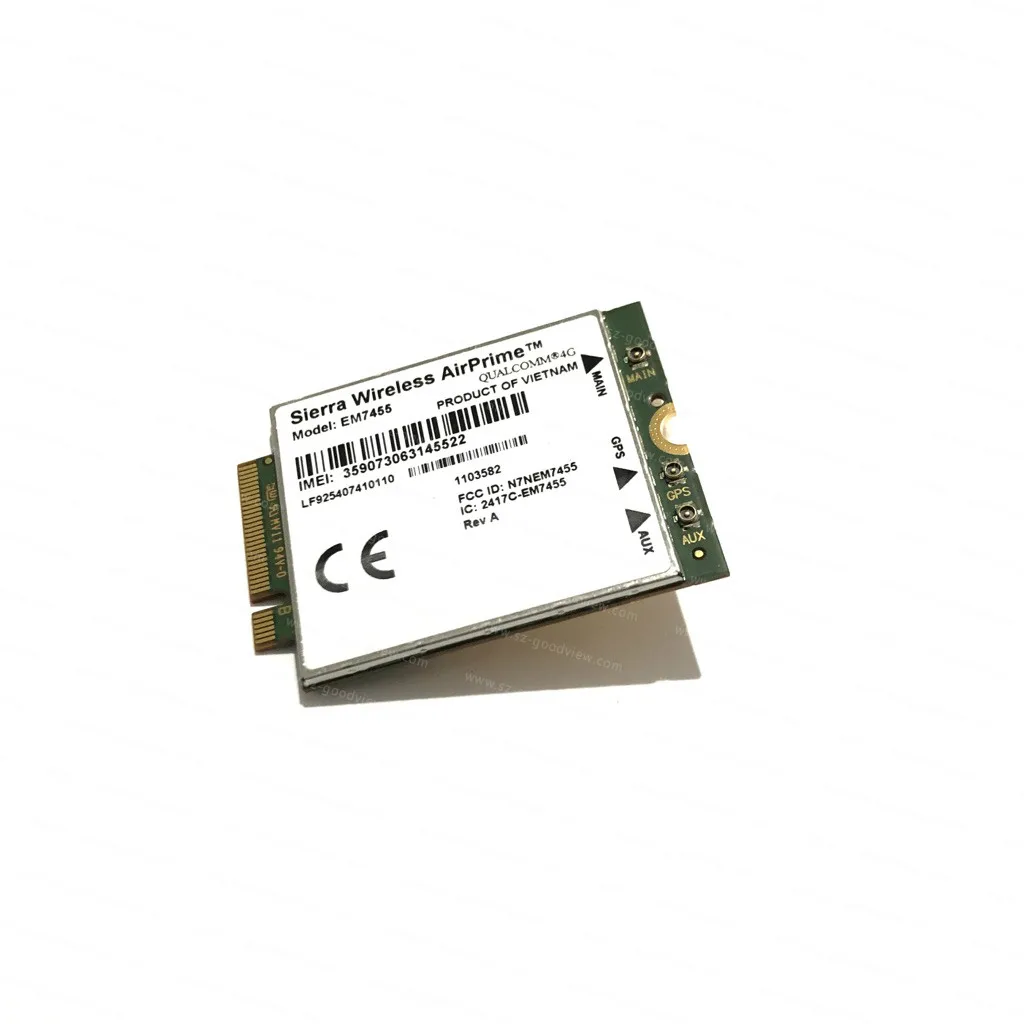 Sierra Wireless LTE 4G Modules EM7455 for Americas EMEA Cat-6