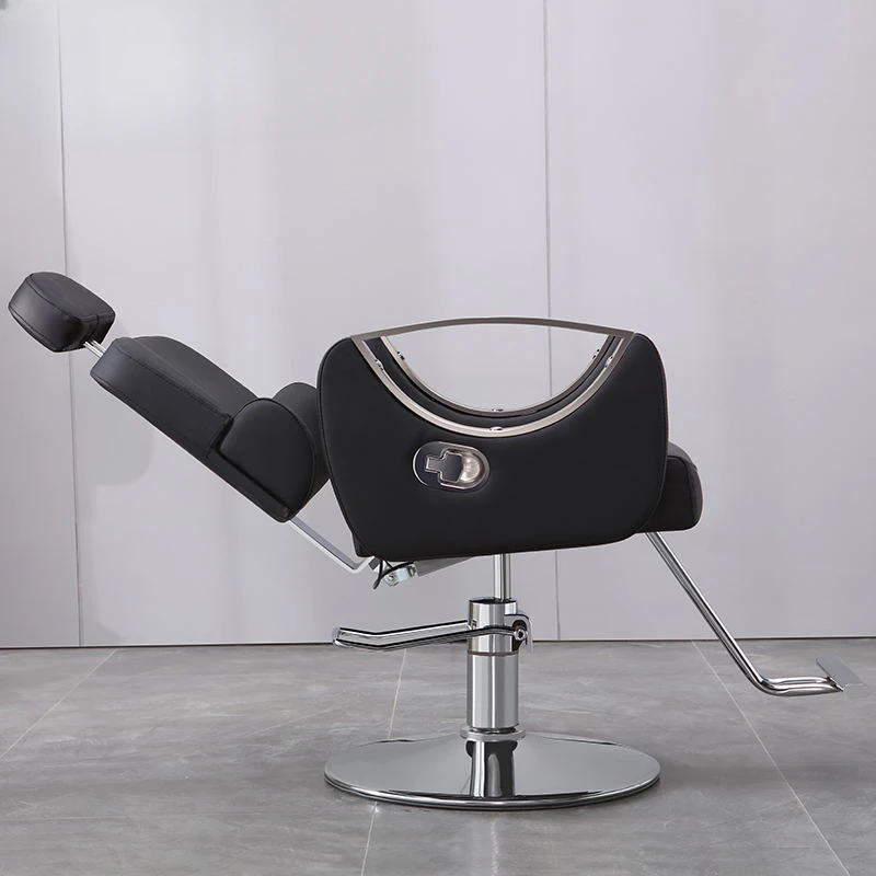 Professional Barber Chair Makeup Tattoo Shampoo Hairdressing Chair Luxury Swivel Chaise Coiffeuse Barbershop Furniture CM50LF