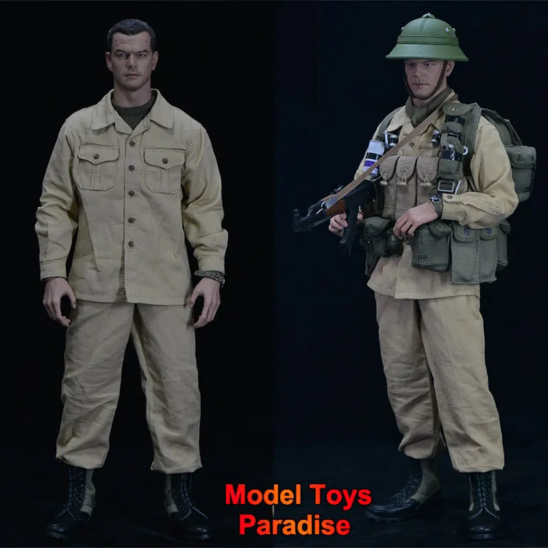 UJINDOU UD9034 1/6 Men Soldier Vietnam War US Research Observation Brigade Full Set 12inch Action Figure Collectible Toys Gifts