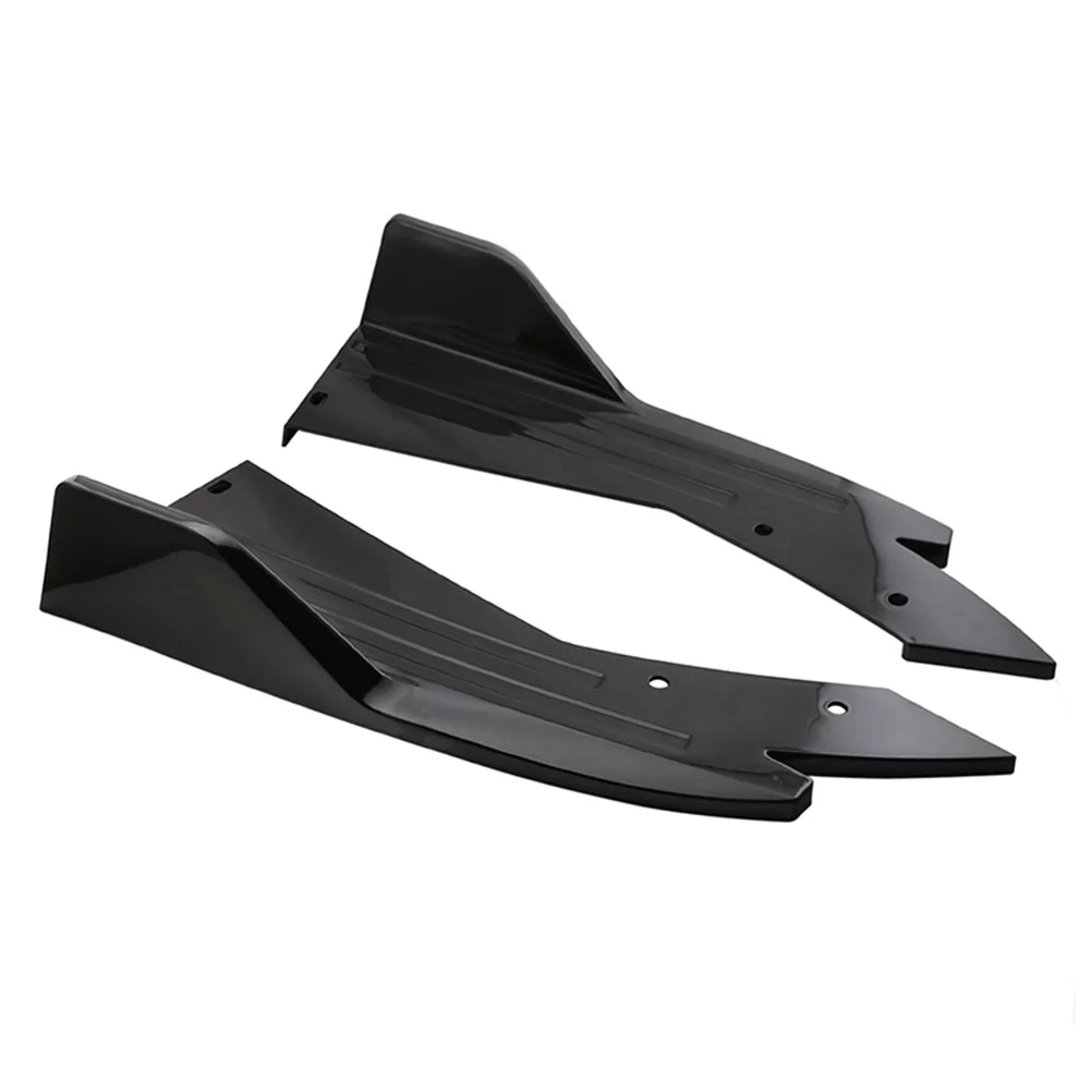 

2 шт., задний бампер автомобиля, прочная накладка на угол из АБС-пластика для защиты левой и правой стороны, Стайлинг, комплекты кузова, задний диффузор