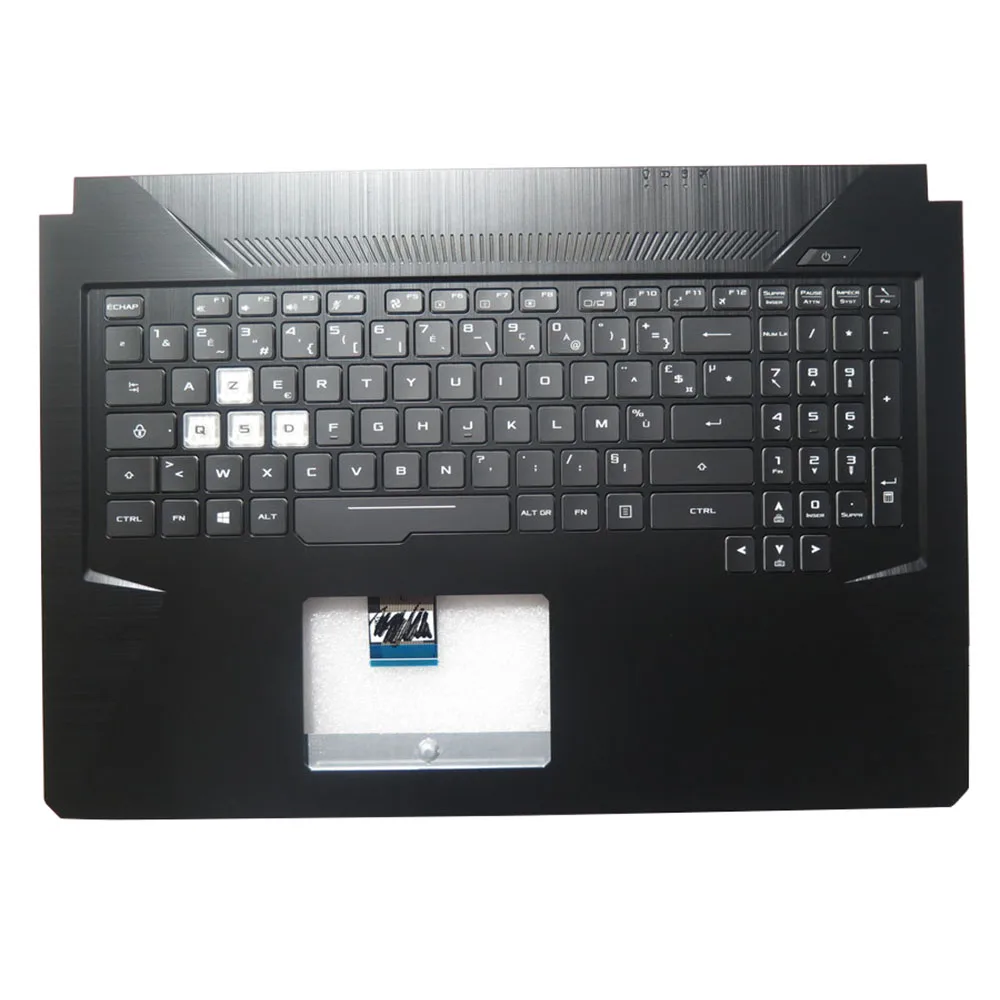 

Laptop Palmrest&Keyboard For ASUS TUF705DT TUF705GD TUF705GE TUF705GM Black top case France FR/SP/KR With Backlit Black Keyboard