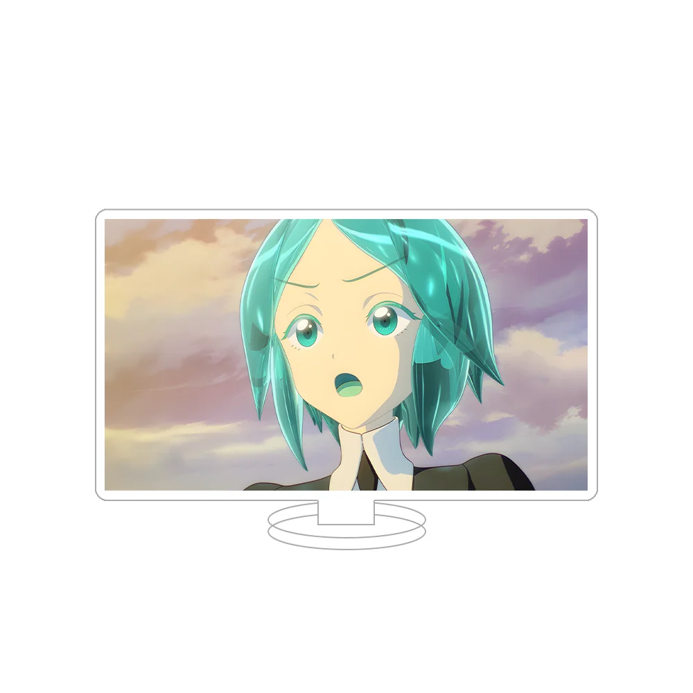 Land of the Lustrous Phosphophyllite Cinnabar Diamond Carbonado Rutile Amethyst Zircon Official Acrylic Stand Desktop Decor Gift