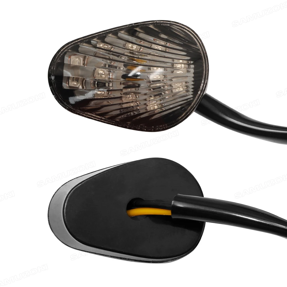 Motorcycle accessories LED Flush Mount Turn Signals Light YZF R6 R1 2008 2007 2006 2005 2004 For Yamaha