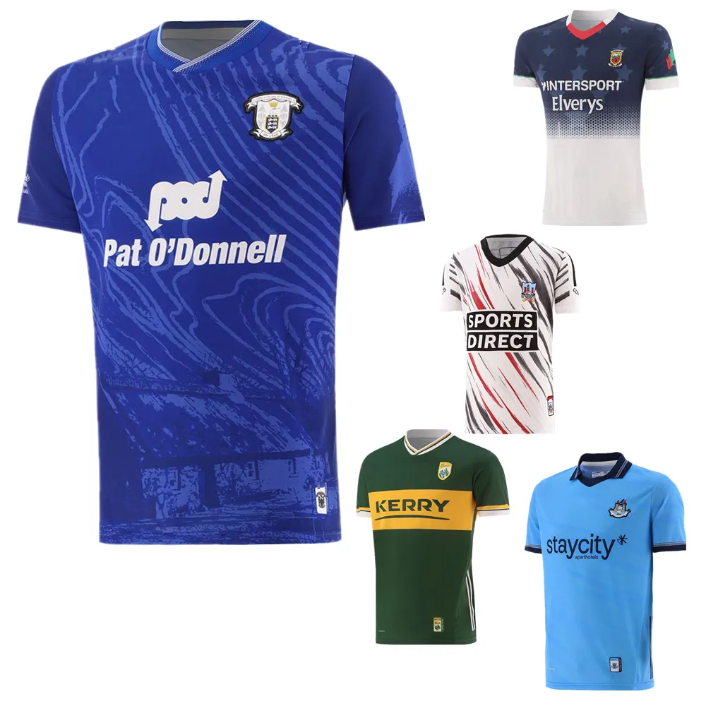 

2025 new GAA jersey Clare Derry Kerry Donegal Down Cork Mayo Offaly Tipperary Dublin Ireland gaa shirt jerseys s-3xl