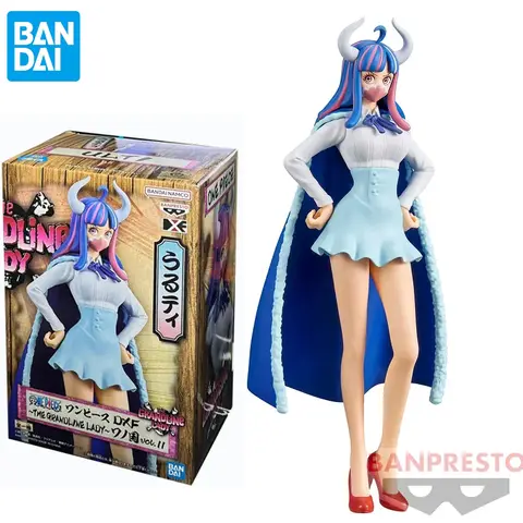 Bandai Original Banpresto Anime One Piece DXF The Grandline Lady Wano Country Ulti PVC Action Figure Model Gifts Collectible Toy
