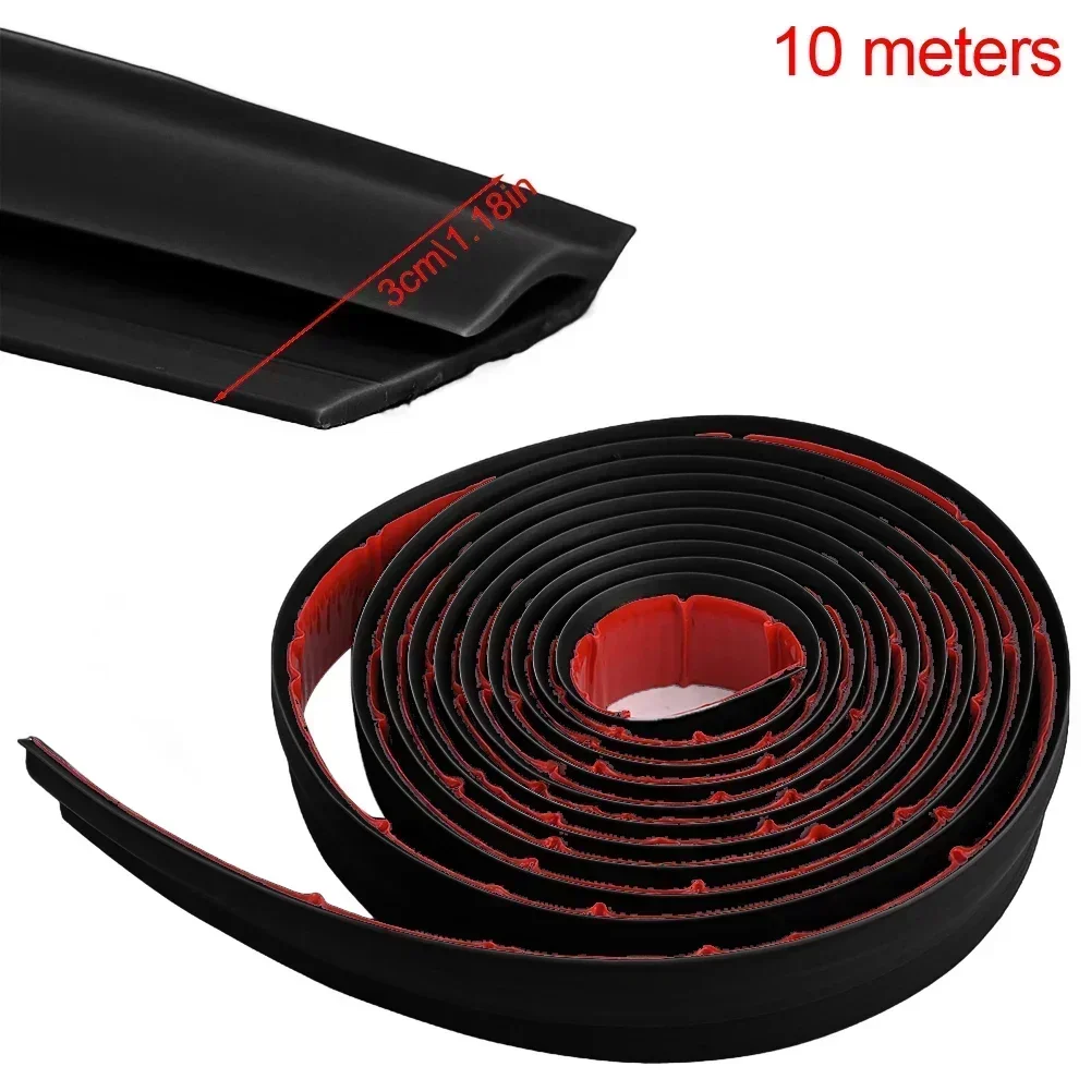 

10mx3cm Carpet Edging Trim Flooring Sealing Strips Floor Transition Floor Cover Strips Door Trim Sealing Strips