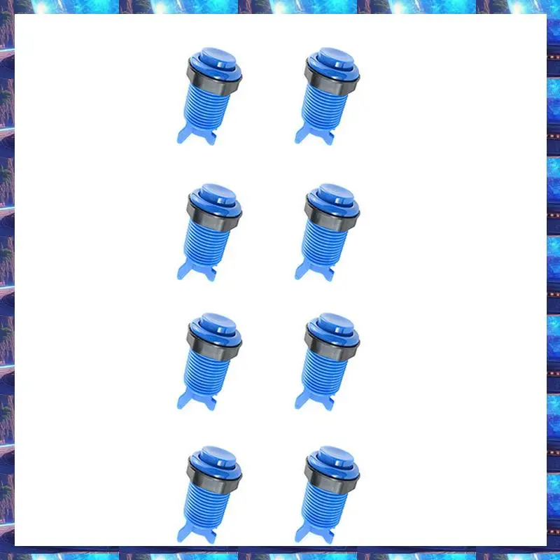 2025 8Pcs Push Button 28Mm Nut For Neo Geo American Arcade Game Machine Joystick Zero Delay Controller Parts Machine Diy C,8Pcs