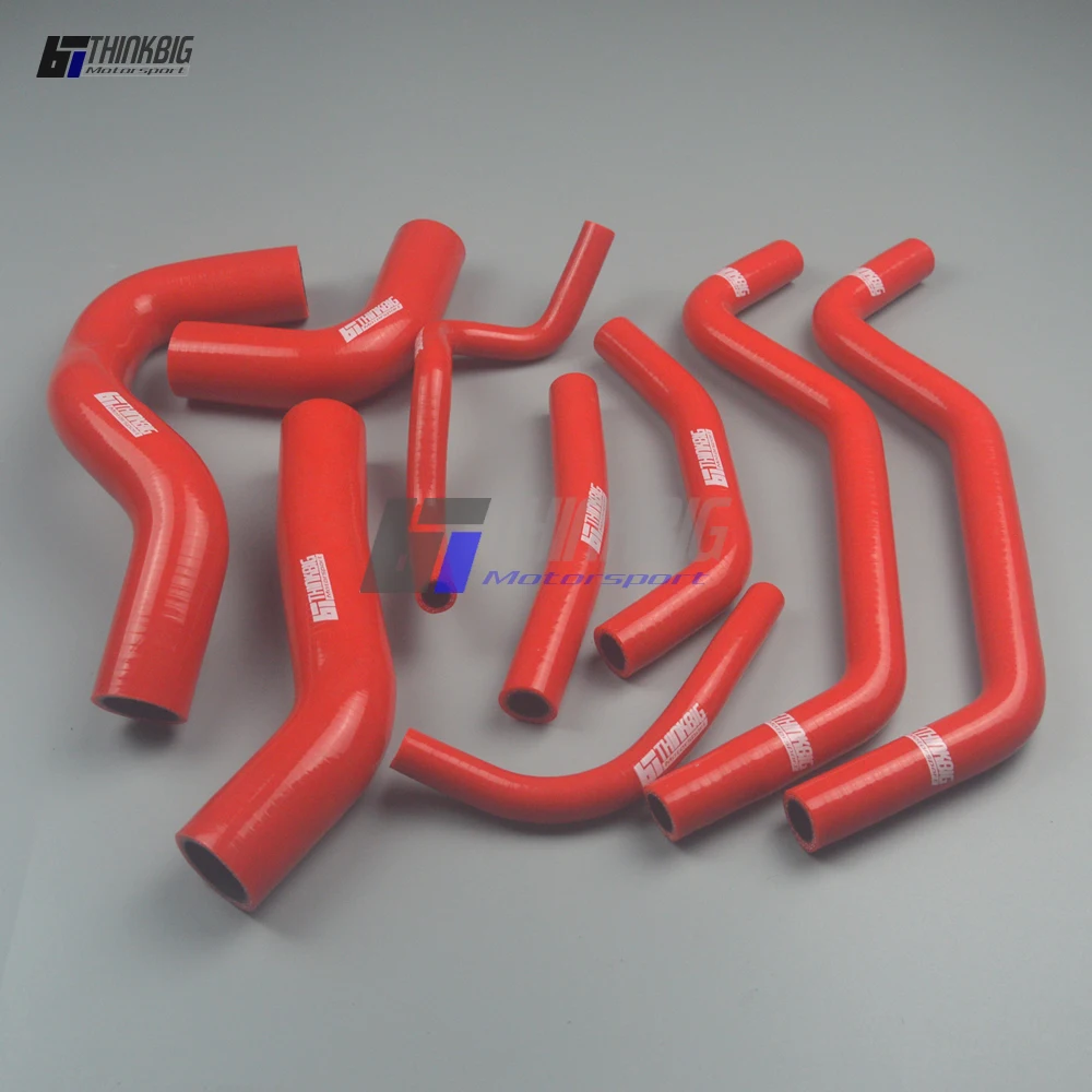 Silicone Radiator Hose Kit For 1998-2003 Suzuki Jimny JB33 1.3L G13BB (9pcs)