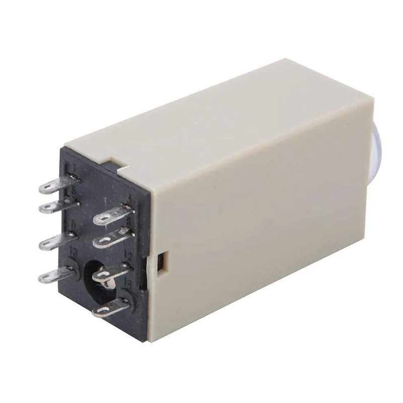 10S Delay Timer Time Relay H3Y-2 AC 220V 8 PIN Adjusting Knob Control Timing Relay For Household Electrical Systems