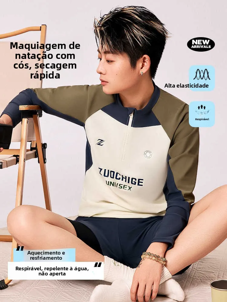 zouchi-song-–-maillot-de-bain-de-sport-grande-taille-amincissant-sechage-rapide-tenue-d'entrainement-separee-pour-la-natation-et-les-vacances-en-eaux-chaudes