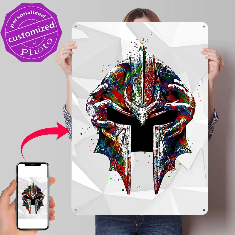 Affiche Dragon Age Inquisition, Panneaux Métalliques Rétro Imprimés en 3D, Décoration Murale Personnalisée, Cadeau pour la Décoration de Chambre, Ornement en Étain