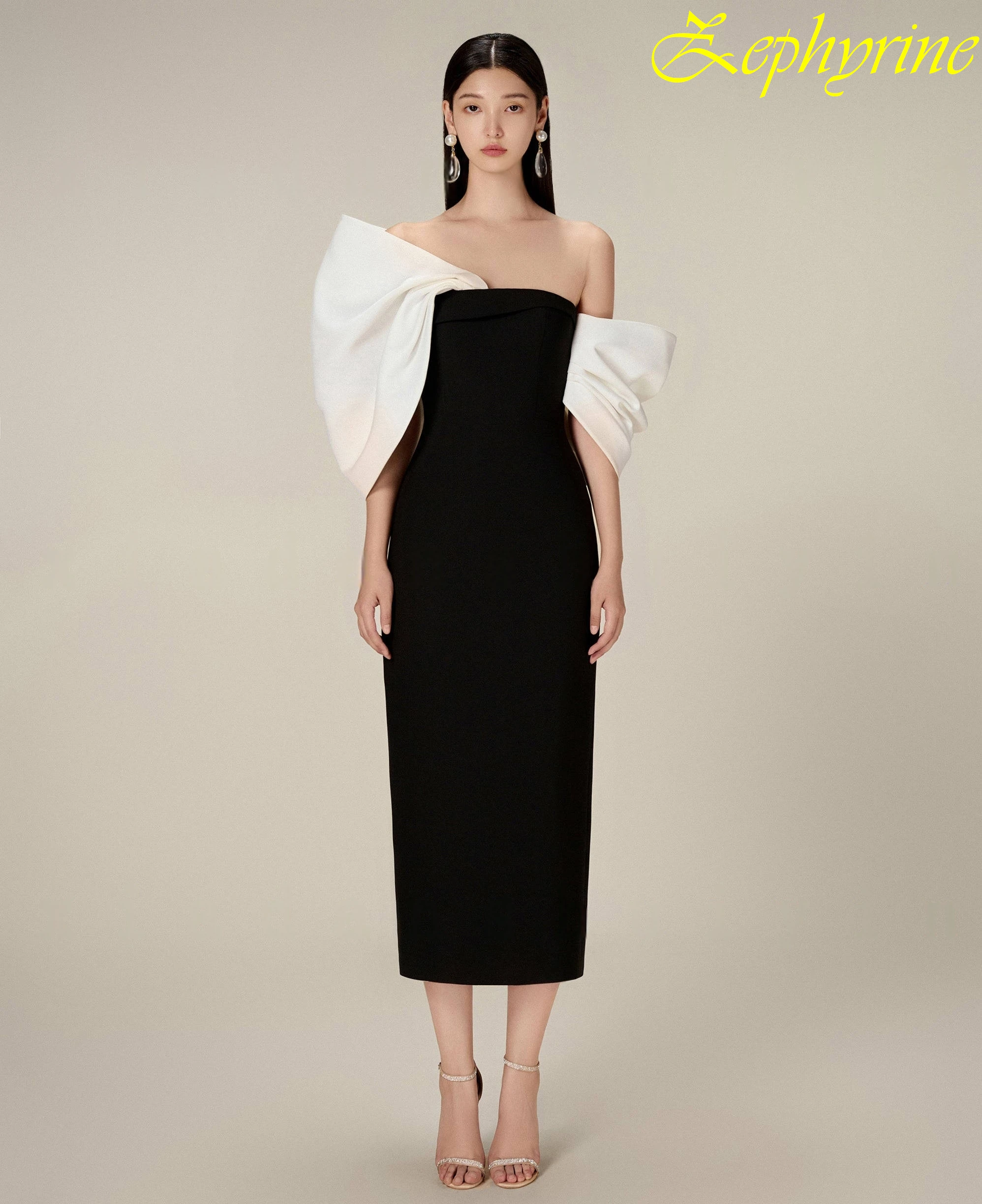 تخصيص مستقيم قارب الرقبة أزياء أنيقة مساء اللباس حساسة مزاجه حزب أثواب عالية الجودة فساتين مناسبة مخصصة