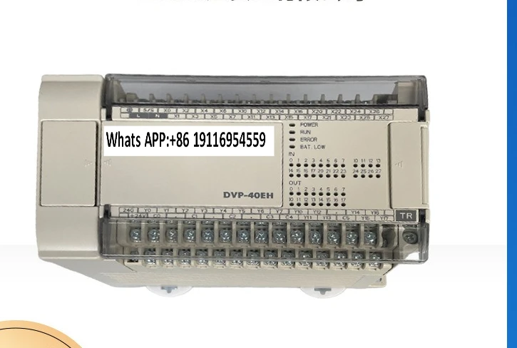 Original DVP40EH00T3 PLC programmable controller 40-point host module, transistor output