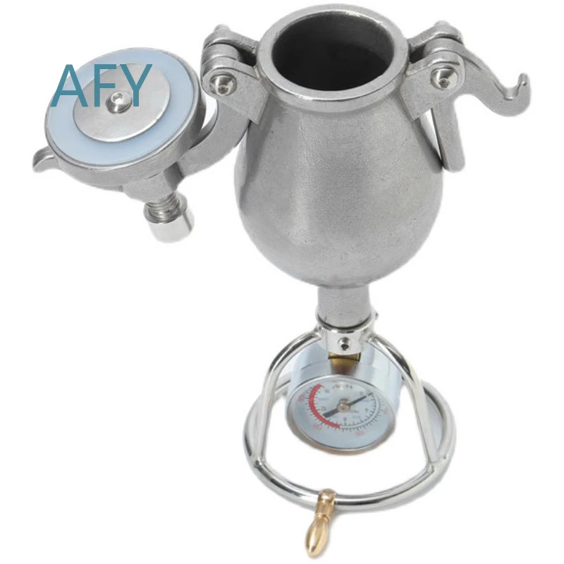 Mini Home Popcorn Maker for Hand Cranked Puffed Rice Machine 304 Stainless Steel Kitchen Appliance Snack Food Cooker for