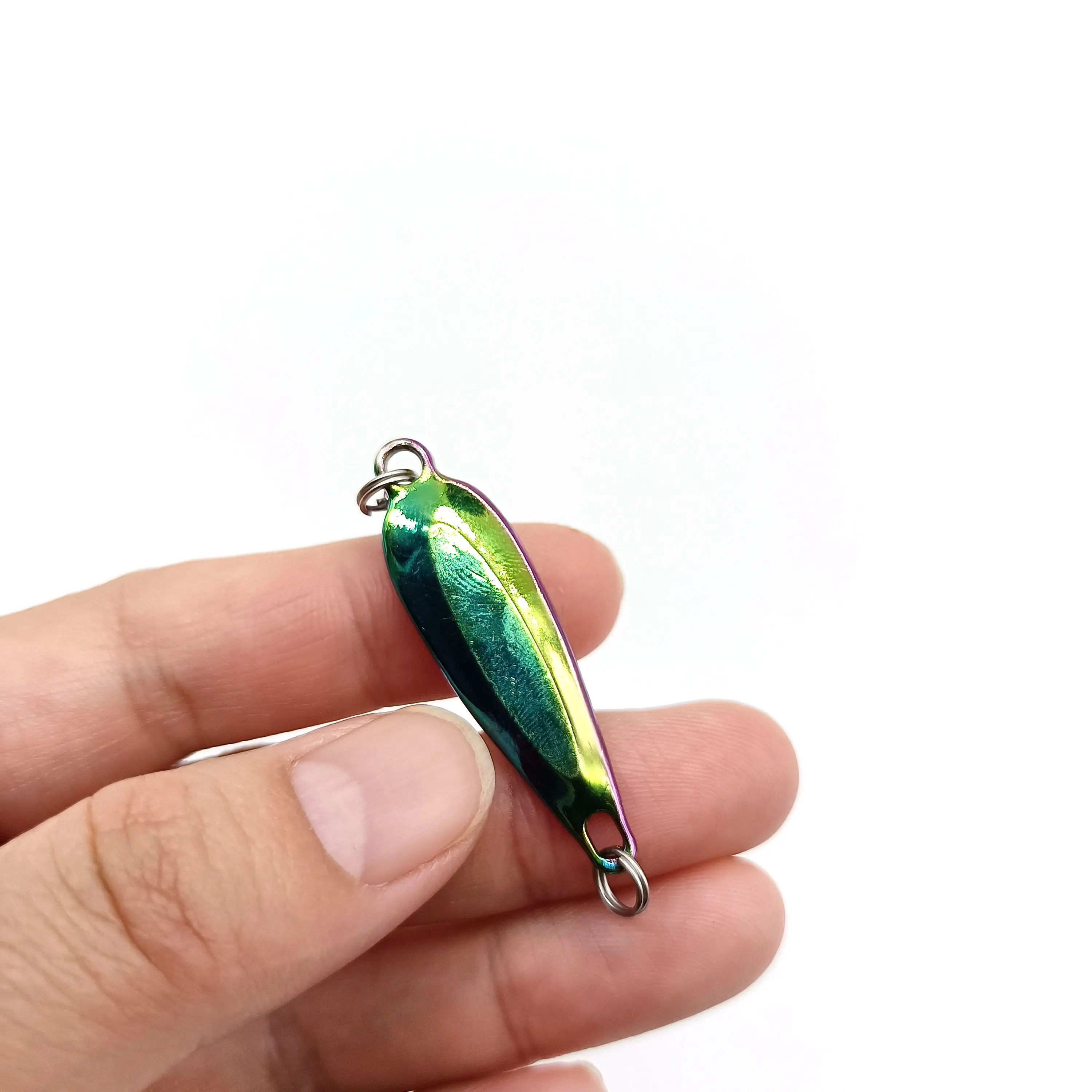 DUODUOYU 1PCS Metall Spinner Löffel Angeln Lockt 1,1g/2,2g/3,5g/5g/7g Isca Künstliche Harte Köder Bass Salzwasser Angeln Werkzeuge – Detail 7