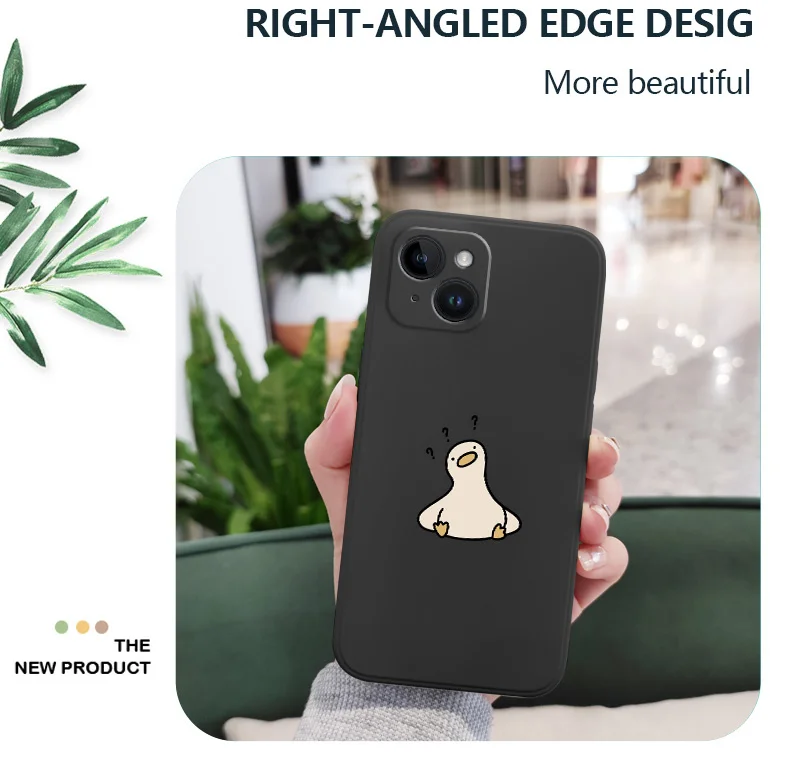 What A Duck Handyhülle für iPhone 17 17 Air 16 16e 15 14 13 12 11 Plus Pro Max Mini X XR XS Plus Cover – Detail 6
