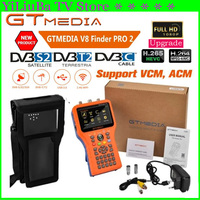 [Genuine]GTMEDIA V8 Finder pro2 Satellite Signal Finder Meter DVB-S2/T2/C Combo HD Digital Satfinder HEVC MPEG-4 Terrestrial Sig