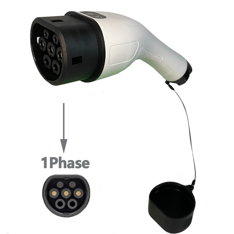 FITMPH Typ 2 EV Weiblicher Ladestecker 3-Phasen 32A 22kW IEC 62196-2 Anschluss für Elektrofahrzeug-Aufladung - Anschluss an EV-Seite – Detail 4