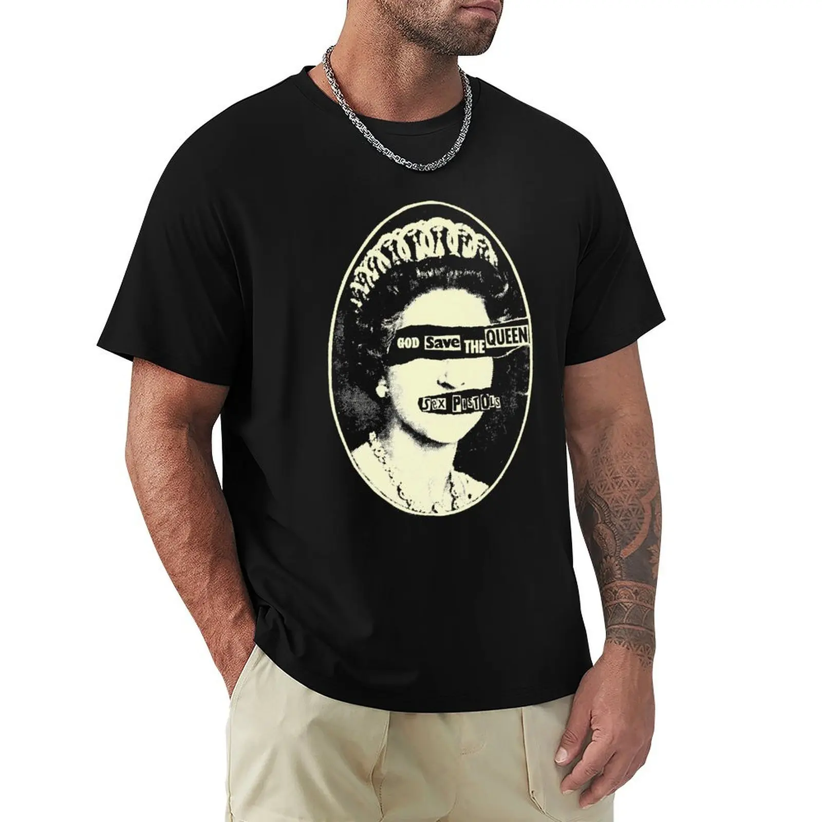 

god save the queenn T-Shirt graphics funny costumes men clothes