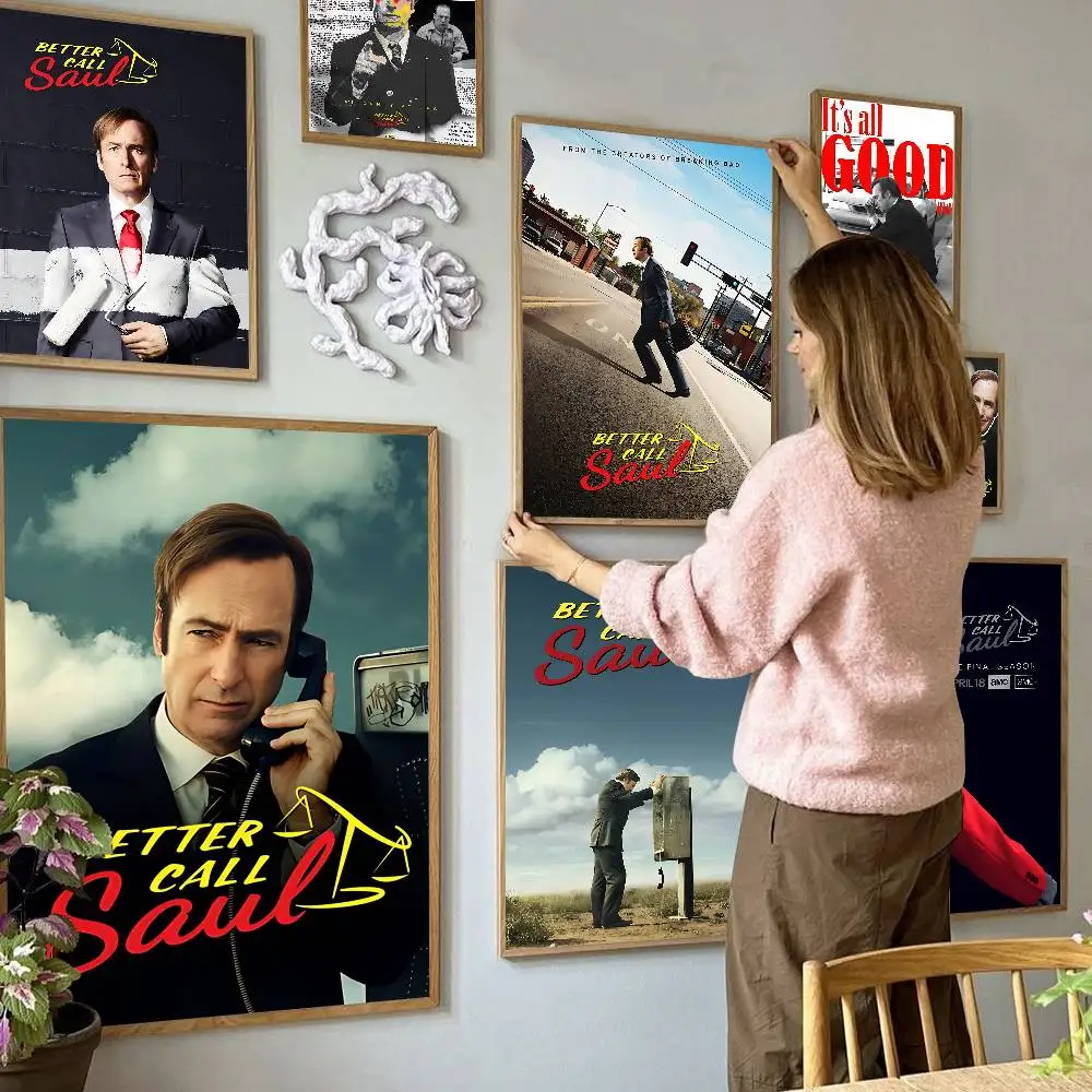 Classic TV B-BetterS C-Call S-Saul movie Anime Posters Sticky Whitepaper Prints Posters Artwork Kawaii Room Decor